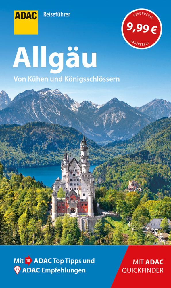 ADAC Reiseführer Allgäu main product photo