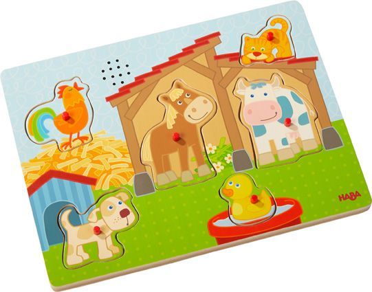 Sound-Greifpuzzle Auf dem Land (Kinderpuzzle) main product photo