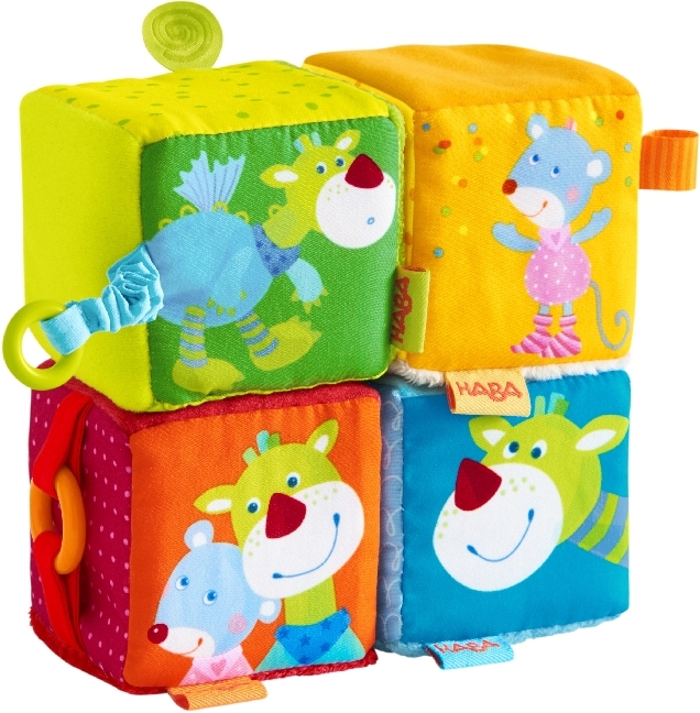 HABA Spielwürfel Maus Merle & Drache Duri main product photo