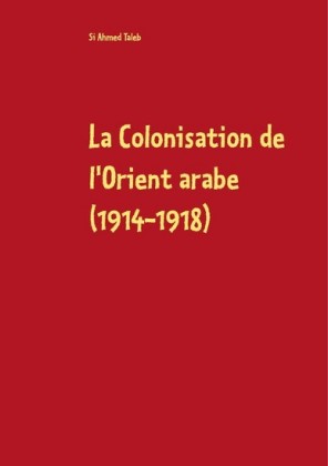 La Colonisation de l&apos;Orient arabe (1914-1918)