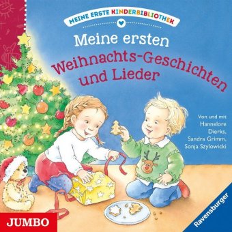 Meine erste Kinderbibliothek. Meine ersten Weihnachts-Geschichten und Lieder,1 Audio-CD