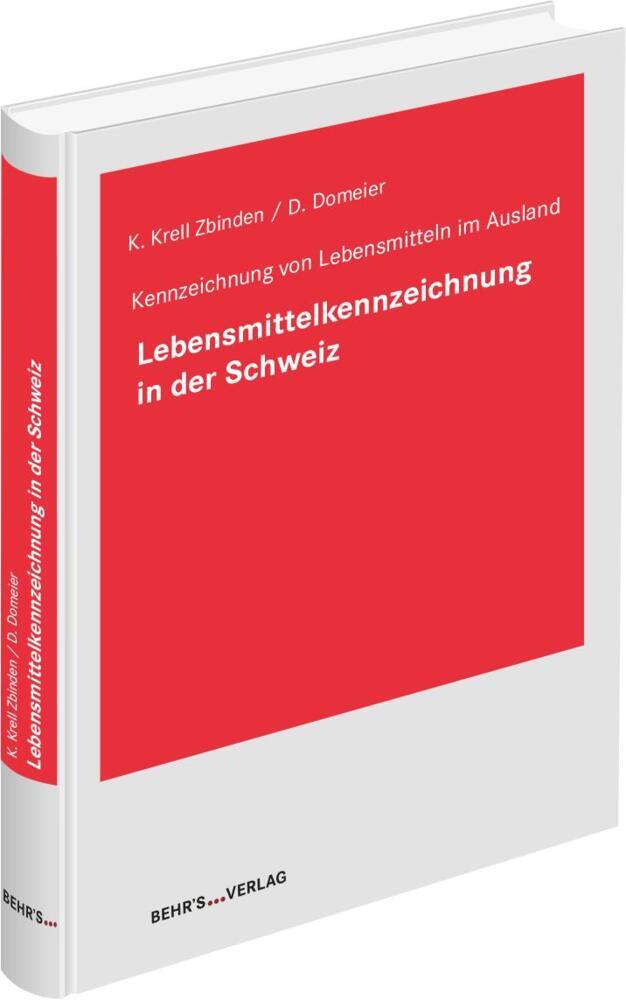 Lebensmittelkennzeichnung in der Schweiz, m. 1 Buch, m. 1 Beilage main product photo