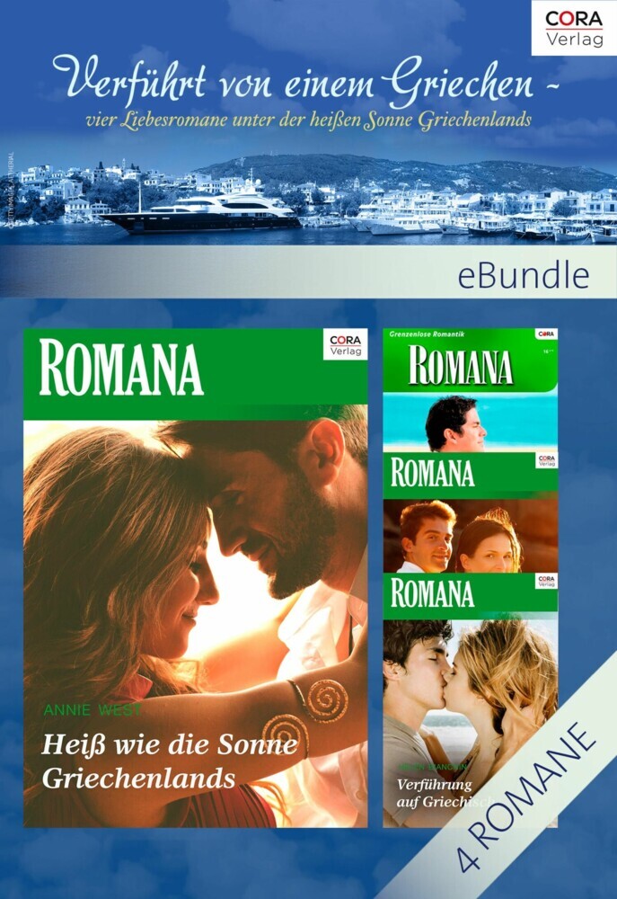 Verführt von einem Griechen - vier Liebesromane unter der heißen Sonne Griechenlands main product photo