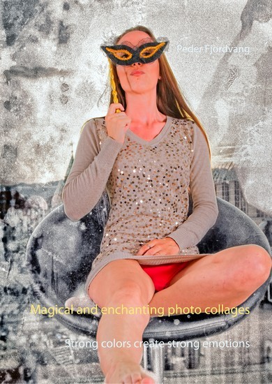 Magical and enchanting photo collages main product photo