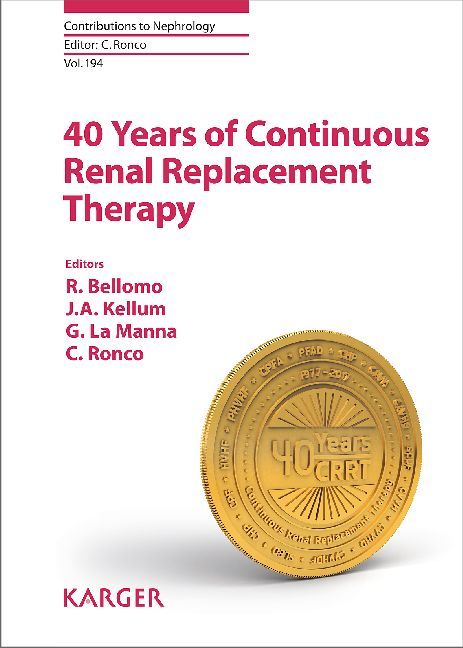 40 Years of Continuous Renal Replacement Therapy main product photo
