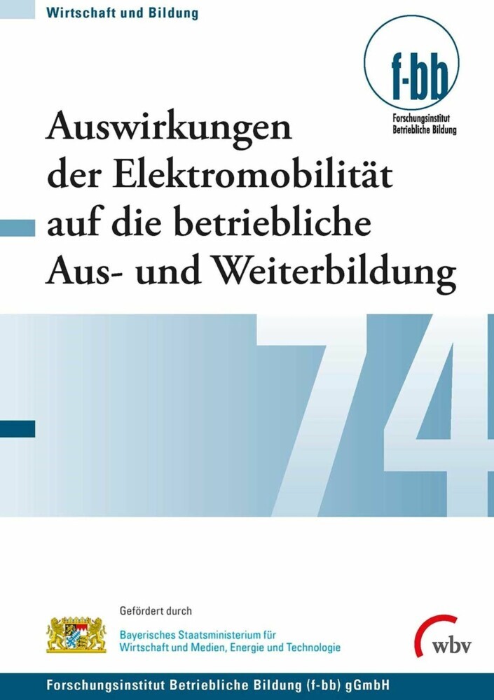 Auswirkungen der Elektromobilität auf die betriebliche Aus- und Weiterbildung main product photo