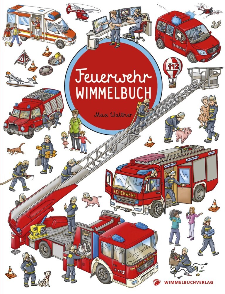 Feuerwehr Wimmelbuch main product photo