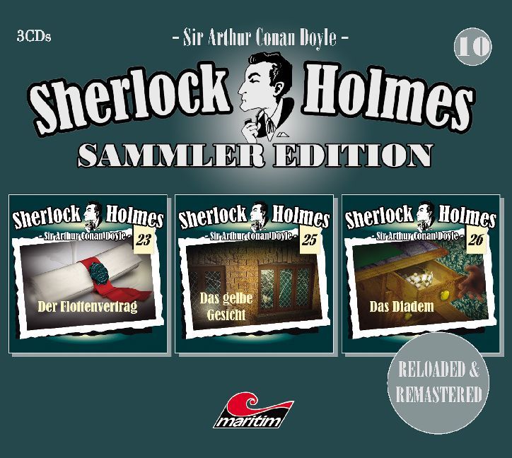 Sherlock Holmes Sammler Edition, 3 Audio-CD main product photo