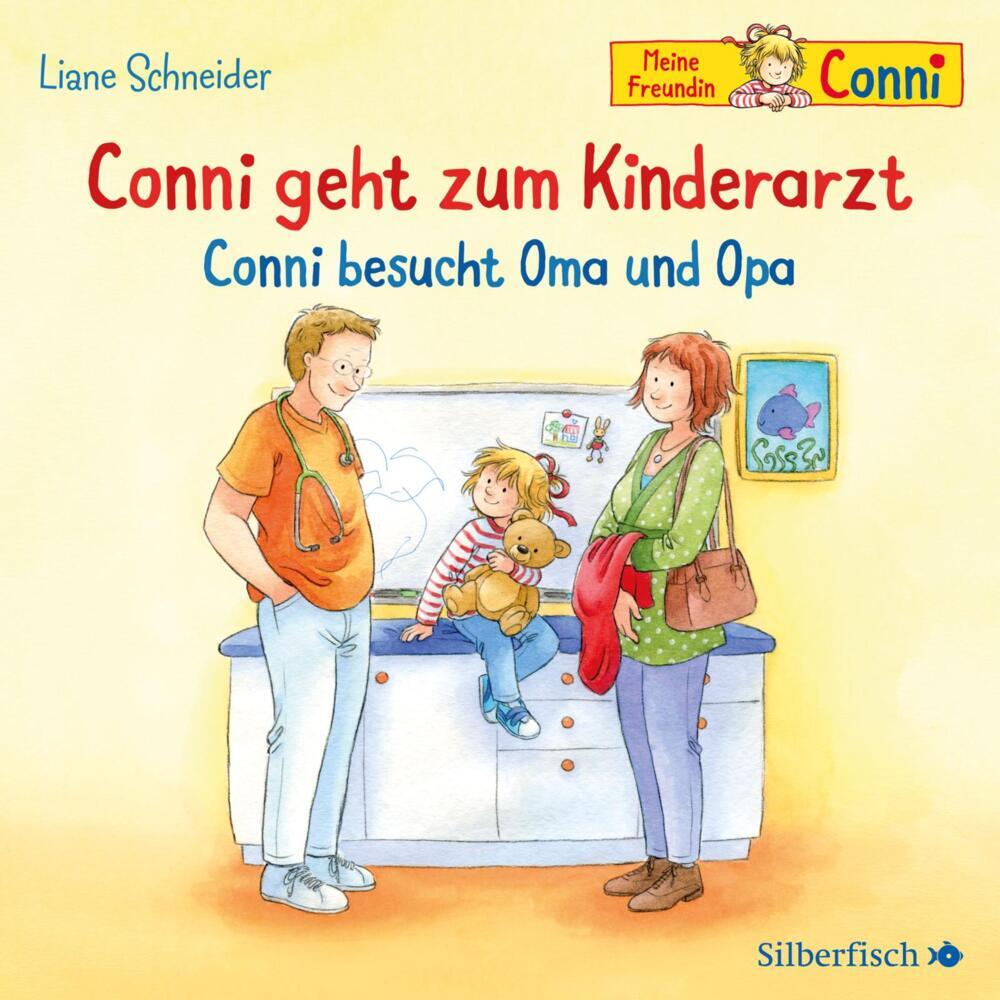 Conni geht zum Kinderarzt / Conni besucht Oma und Opa (Meine Freundin Conni - ab 3), 1 Audio-CD main product photo