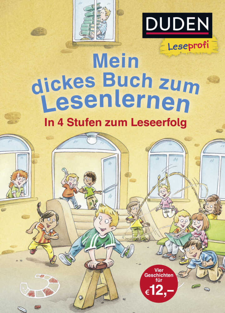 DUDEN Leseprofi - Mein dickes Buch zum Lesenlernen: In 4 Stufen zum Leseerfolg main product photo