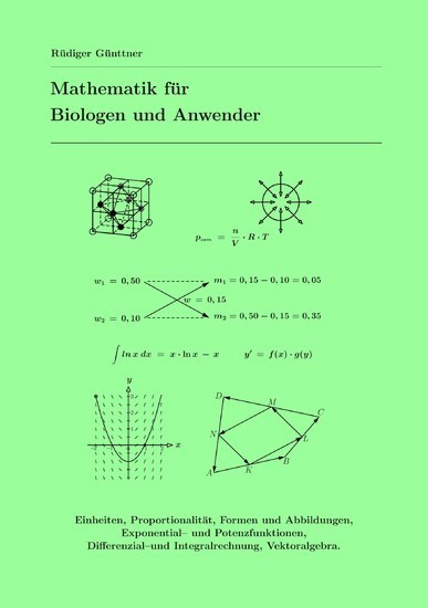 Mathematik für Biologen und Anwender main product photo