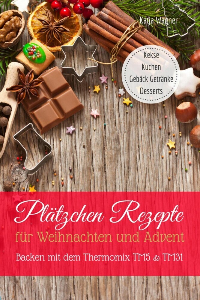 Plätzchen Rezepte für Weihnachten und Advent Backen mit dem Thermomix TM5 & TM31 Kekse Kuchen Gebäck Getränke Desserts main product photo