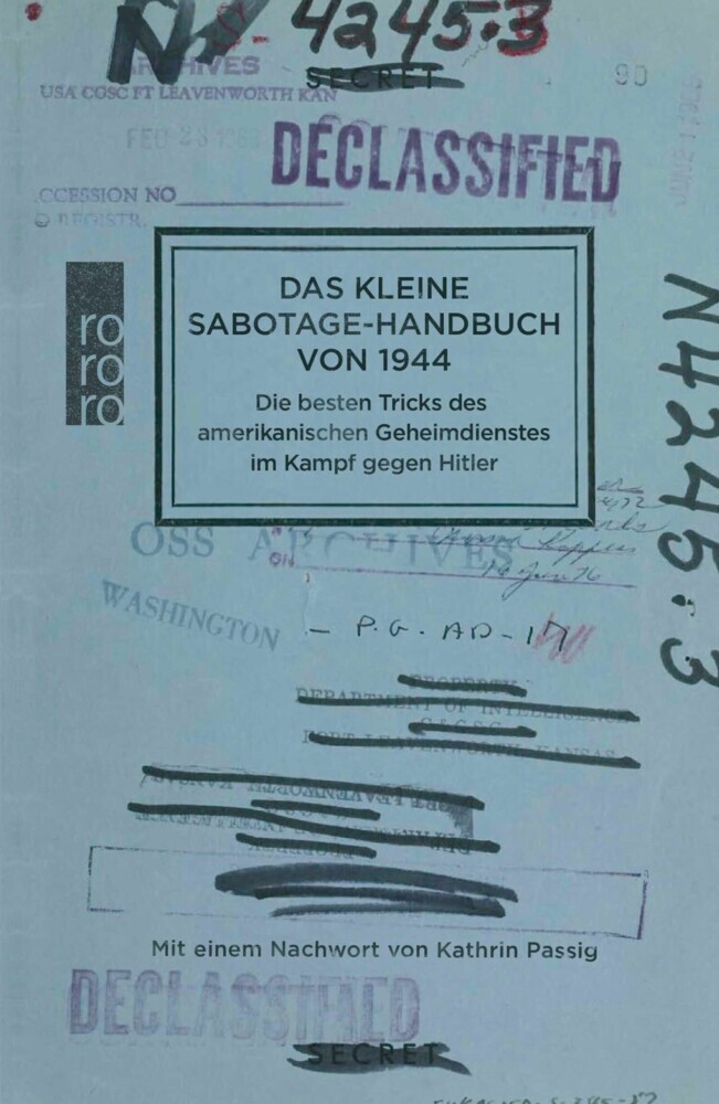 Das kleine Sabotage-Handbuch von 1944 main product photo