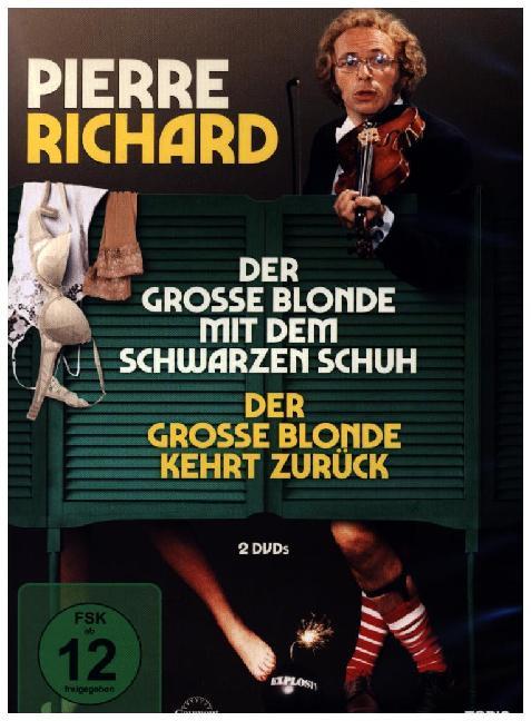 Der große Blonde mit dem schwarzen Schuh / Der große Blonde kehrt zurück, 2 DVD main product photo