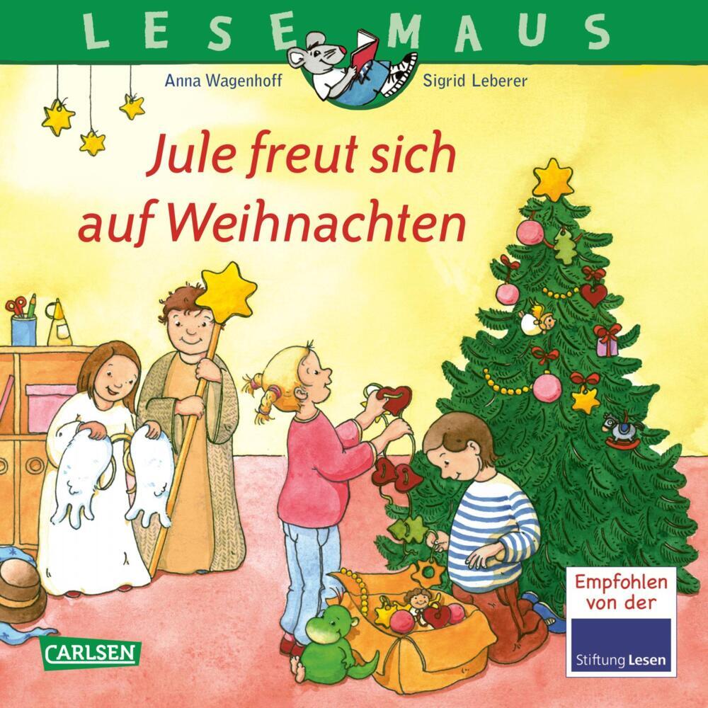 LESEMAUS 161: Jule freut sich auf Weihnachten main product photo