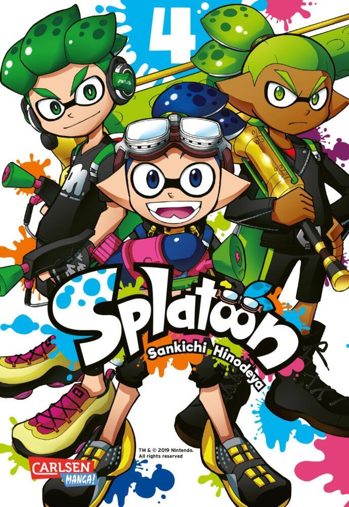 Splatoon. Bd.4 main product photo