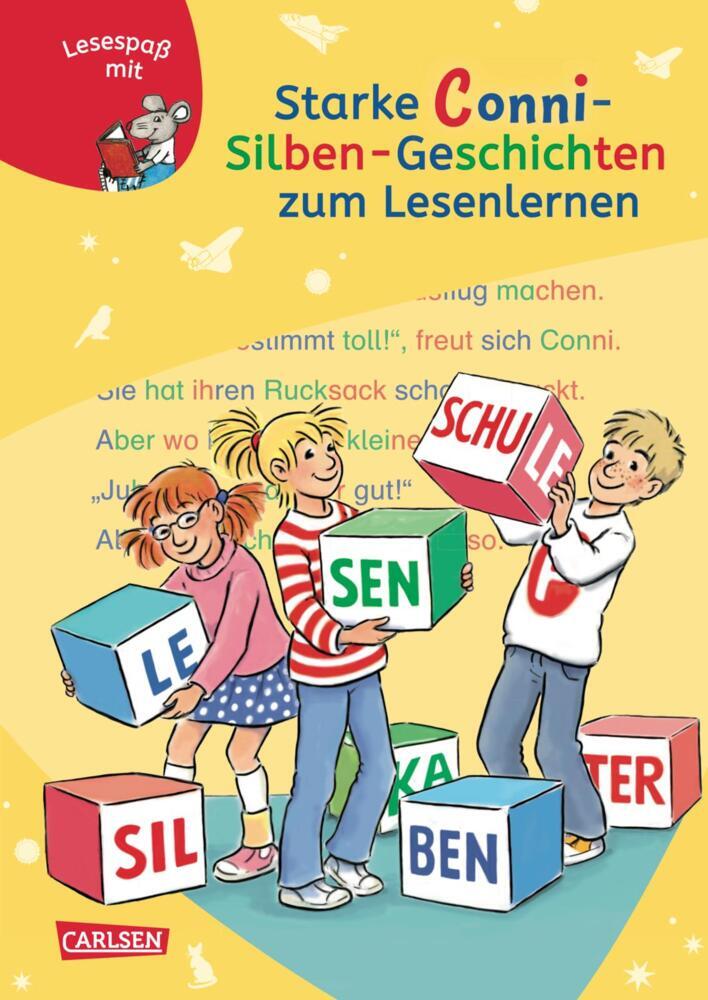 LESEMAUS zum Lesenlernen Sammelbände: Starke Conni Silben-Geschichten zum Lesenlernen main product photo
