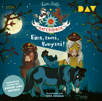Die Haferhorde - Teil 11: Eins, zwei, Ponyzei!, 2 Audio-CDs