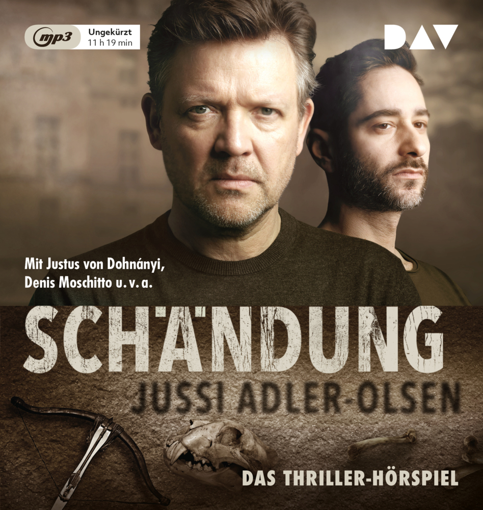Schändung - Carl Mørck, Sonderdezernat Q, Fall 2, 1 Audio-CD, 1 MP3 main product photo