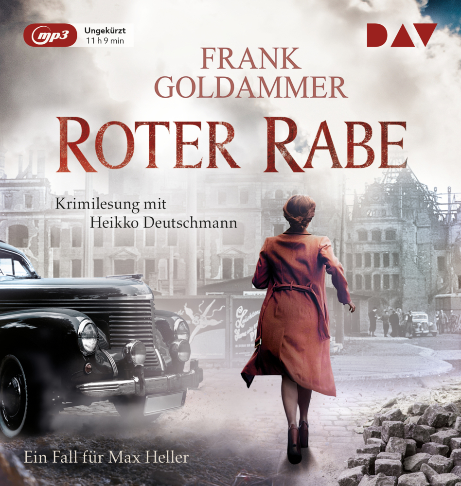 Roter Rabe. Ein Fall für Max Heller, 1 Audio-CD, 1 MP3 main product photo