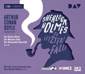 Sherlock Holmes - Die letzten Fälle, 5 Audio-CDs