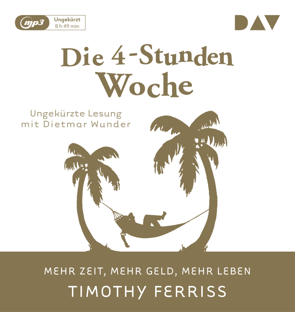 Die 4-Stunden-Woche, 1 Audio-CD, 1 MP3 main product photo