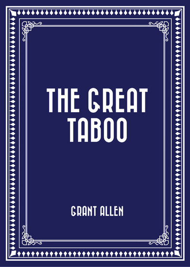 The Great Taboo main product photo