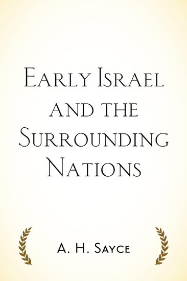 Early Israel and the Surrounding Nations main product photo