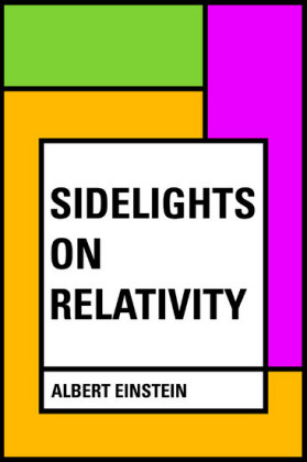 Sidelights on Relativity