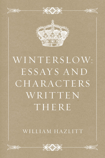 Winterslow: Essays and Characters Written There main product photo