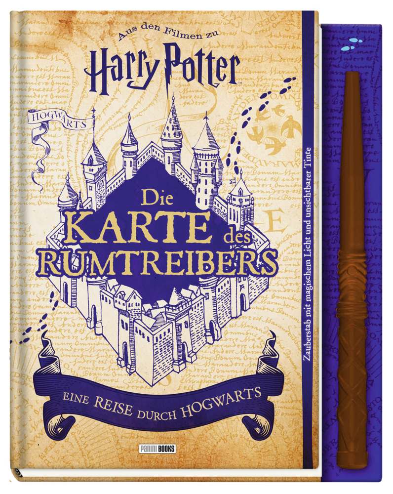 Harry Potter: Die Karte des Rumtreibers, m. Zauberstab main product photo