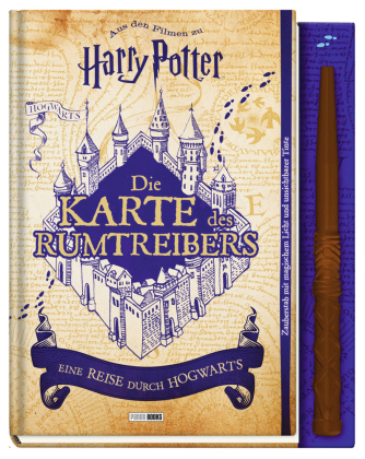 Harry Potter: Die Karte des Rumtreibers, m. Zauberstab