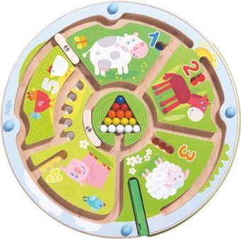 Magnetspiel Zahlenlabyrinth (Kinderspiel)
