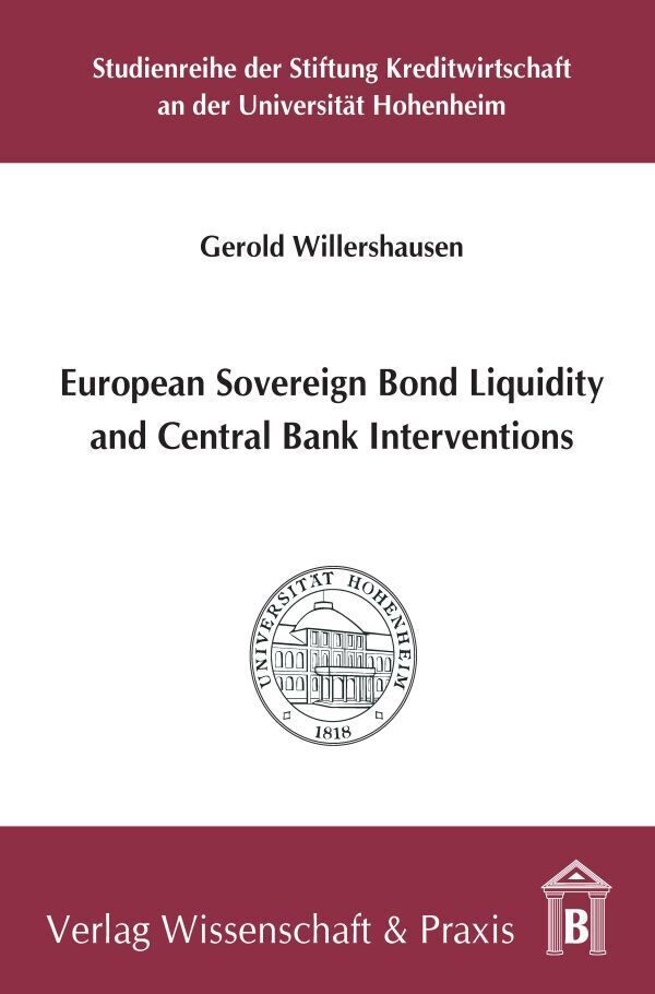 European Sovereign Bond Liquidity and Central Bank Interventions. main product photo