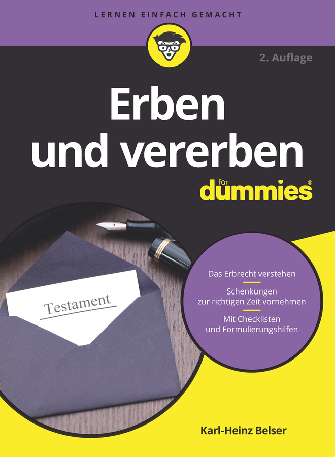 Erben und vererben für Dummies main product photo