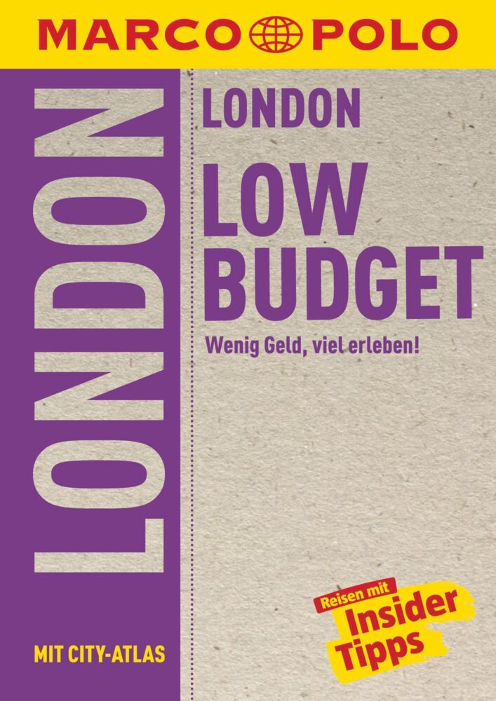 MARCO POLO LowBudget Reiseführer London main product photo
