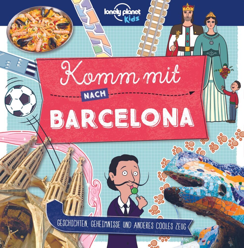 LONELY PLANET Kinderreiseführer Komm mit nach Barcelona main product photo