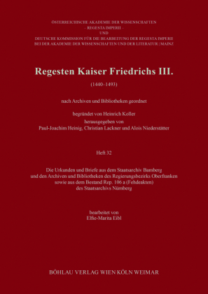 Regesten Kaiser Friedrichs III. (1440-1493)