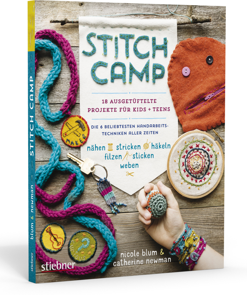Stitch Camp - 18 ausgetüftelte Projekte für Kids + Teens main product photo