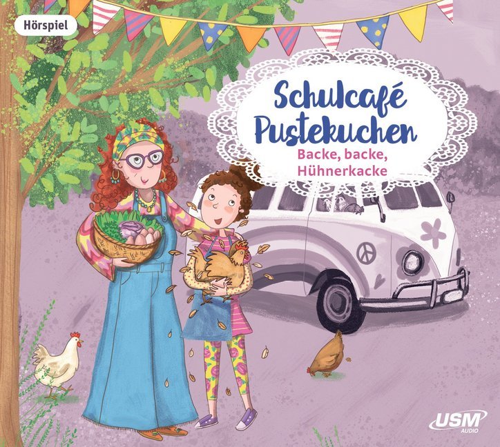 Schulcafé Pustekuchen - Backe, backe, Hühnerkacke, 1 Audio-CD main product photo