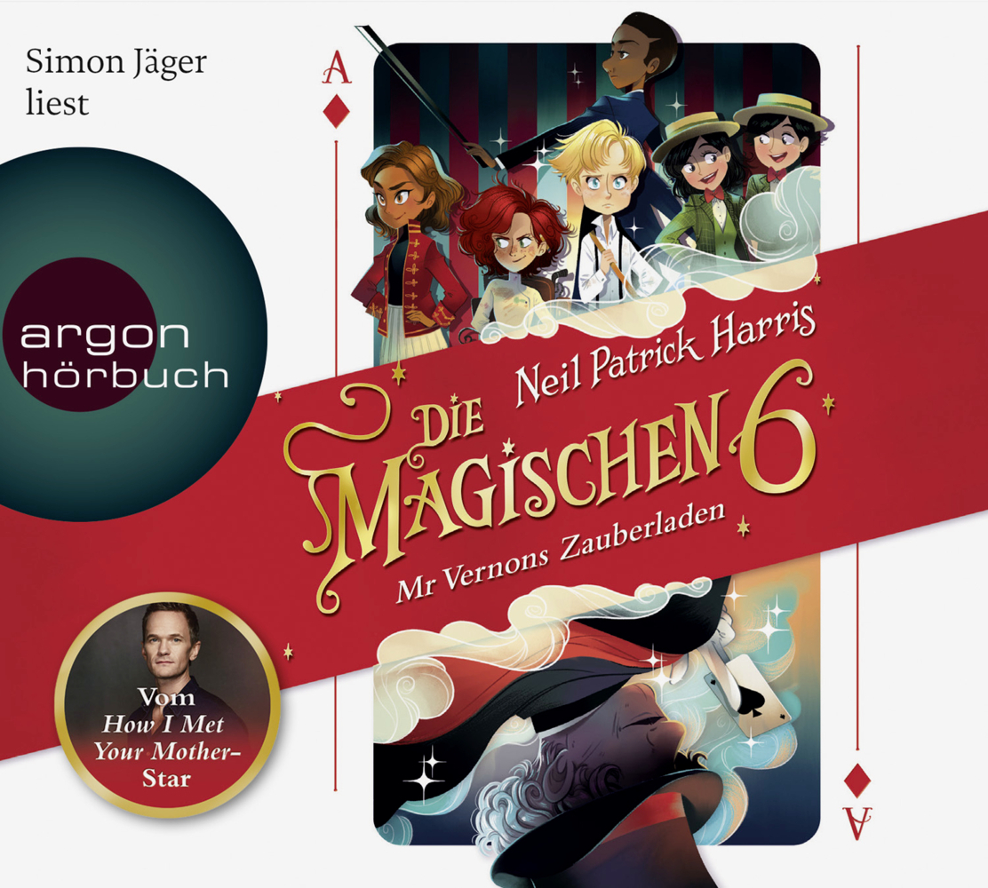 Die magischen Sechs, 4 Audio-CDs main product photo