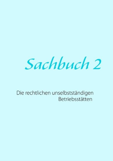 Sachbuch 2 main product photo