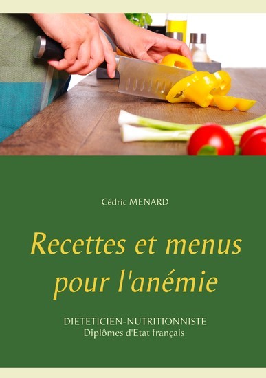 Recettes et menus pour l'anémie main product photo