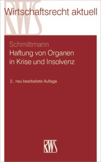 Haftung von Organen in Krise und Insolvenz main product photo