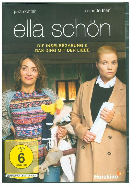 Ella Schön - Die Inselbegabung / Das Ding mit der Liebe, 1 DVD, 1 DVD-Video main product photo