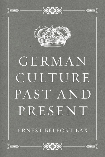 German Culture Past and Present main product photo
