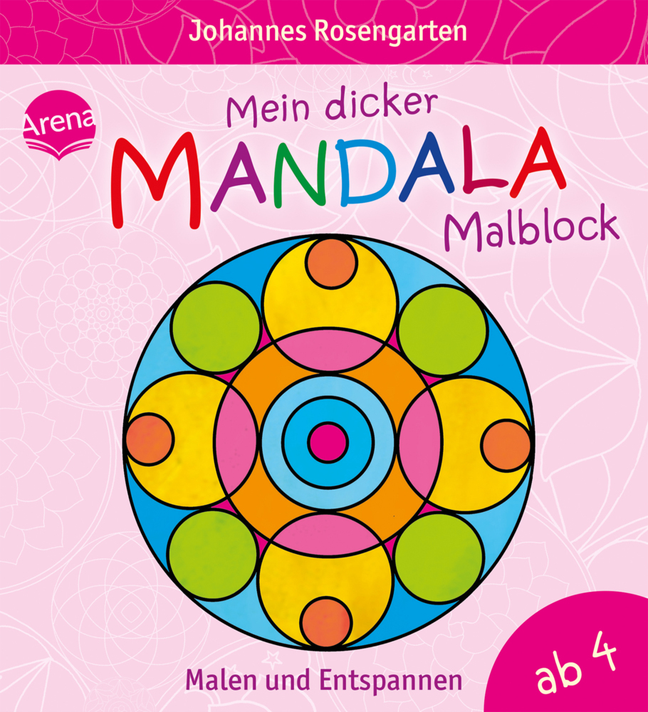 Mein dicker Mandala-Malblock - Malen und Entspannen main product photo