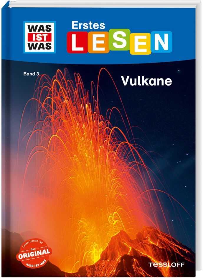 WAS IST WAS Erstes Lesen Band 3. Vulkane main product photo