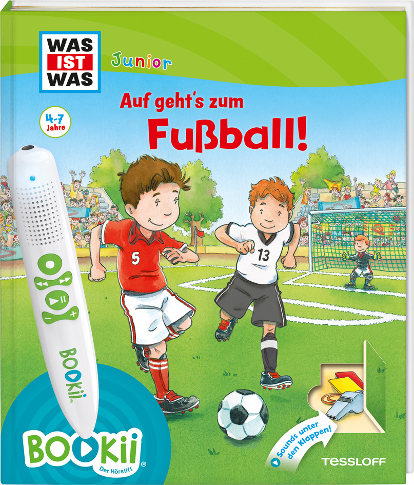 BOOKii® WAS IST WAS Junior Auf geht´s zum Fußball! main product photo