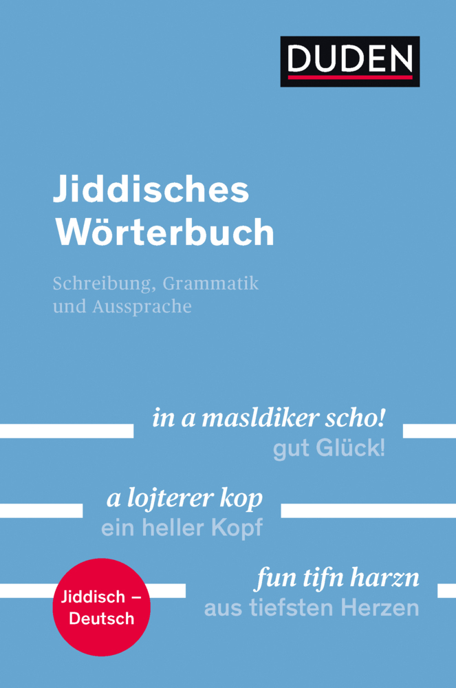 Duden - Jiddisches Wörterbuch main product photo